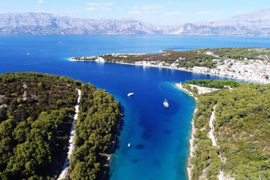 Seaview Apartment Sparkle Iskra - Povlja, Brac Povlja  Luaran gambar