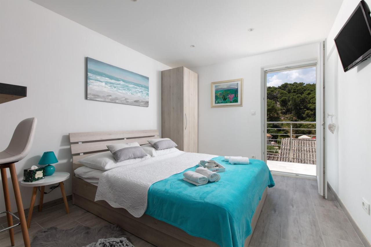 Seaview Apartment Sparkle Iskra - Povlja, Brac Povlja  Luaran gambar